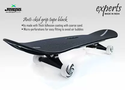 Jaspo Experts Typo-Graph Anti Skid Fibre Skateboard 31 inch x 8 inch Skateboard  (Multicolor, Pack of 1)