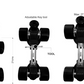 Jaspo Insane Adjustable Roller Blade Skates Suitable for Age Group (6-14 Years) Skating Kit