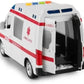 Smartcraft Ambulance Toy Car with Light and Siren Sound Effects, Heavy Duty  Rescue Vehicle Toy for Kids and Children, Friction Wheels & LED Lights