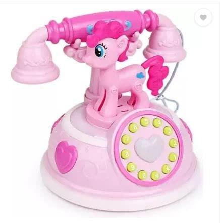 Toy Telephone, Toy Mobile, Toy Cell Phone, Telephone Old Style Landline Simulation Toy for Kids