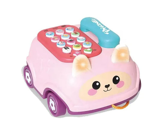 Toy Telephone, Toy Cell Phone, Play Cell Phone Toy for Kids, Toddlers with Music