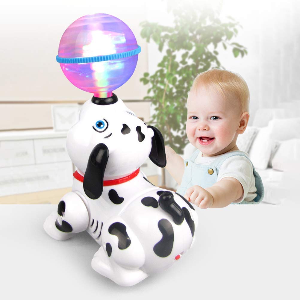 Dancing Dog Toy with Music Flashing Lights, (Multi Color)