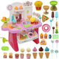 Smartcraft Mini Supermarket Toy Candy Sweet Shopping cart, Pretend Play Kitchen Set for Kids