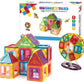 Toy Blocks, Magnetic Blocks, 71 Pieces Large Magnetic Tiles & 3d Building Blocks/ Stem Learning Toys For Boys & Girls