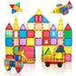 Toy Blocks, Magnetic Blocks, 71 Pieces Large Magnetic Tiles & 3d Building Blocks/ Stem Learning Toys For Boys & Girls