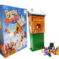 Bouncing The Room Game, Board Game Set, Jumping Coop Chicken Coop Board Game for Kids