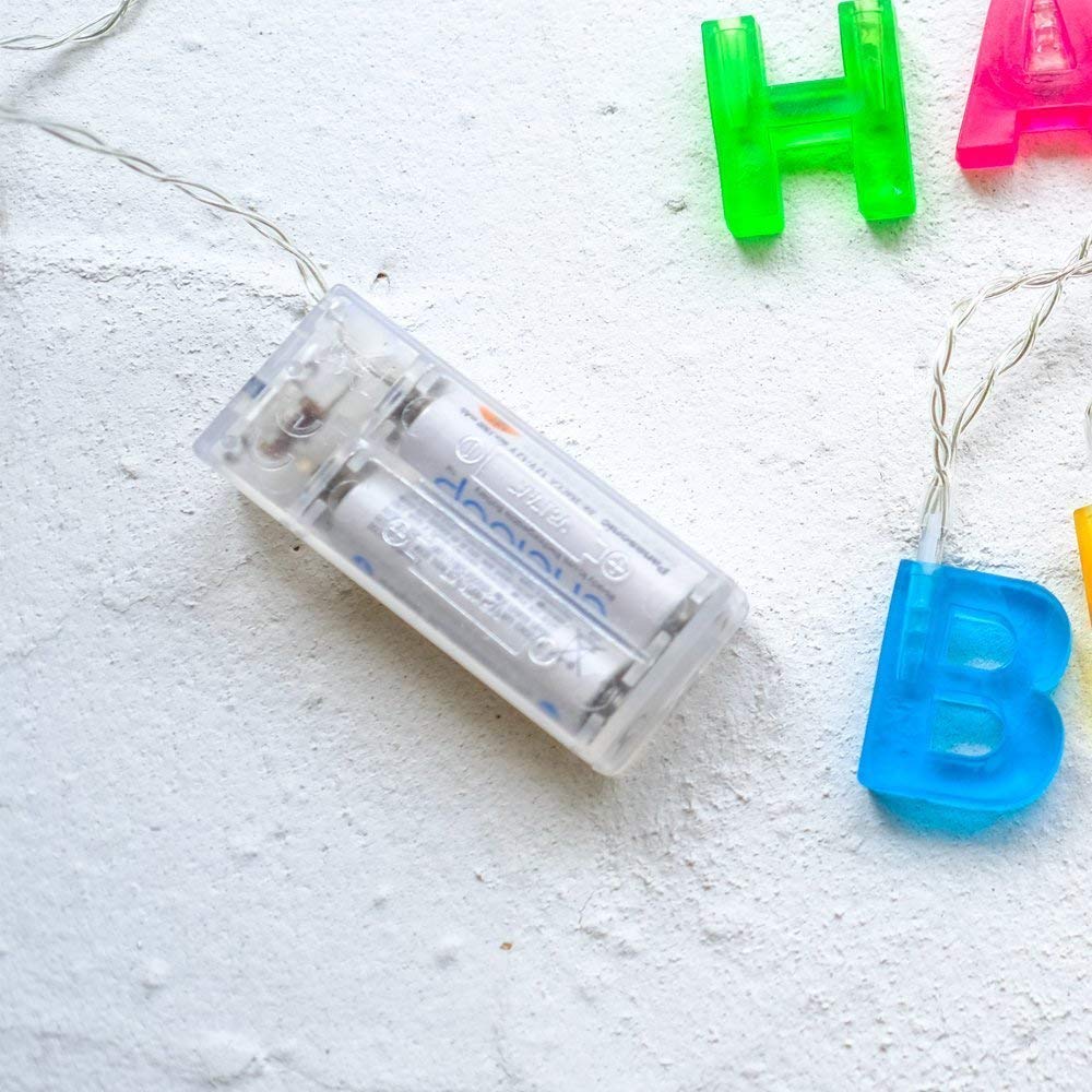 Happy Birthday Led, Neon Happy Birthday Sign, Happy Birthday Light Up Sign Battery Operated