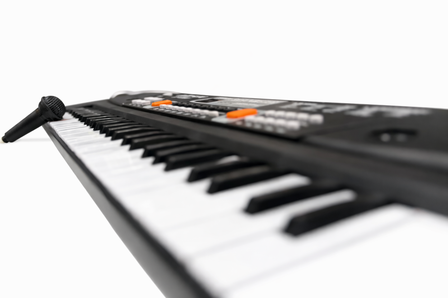 Electronic Keyboard Piano - 61 Keys Piano Keyboard for Beginners, with LCD Display & Microphone