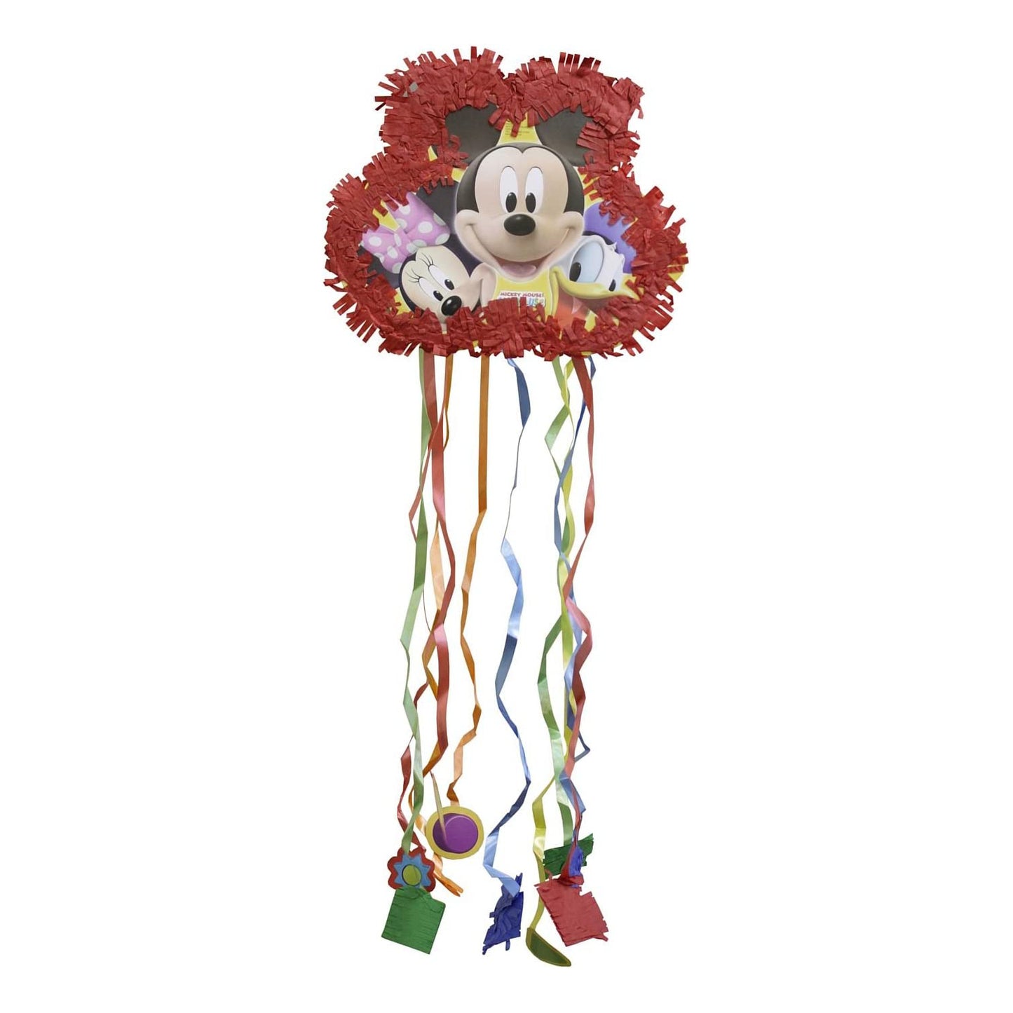 Disney Mickey Mouse Pinata, Traditional Pinata, Mickey Mouse Clubhouse (Multicolor, Pack of 1)