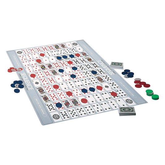 Sequence Board Game, Sequence Travel Board Card Game Educational Board Games