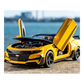 Showpiece For Living Room, Show Piece Gift, Die Cast Metal Body Chevrolet Camaro Pull Back Car (yellow)