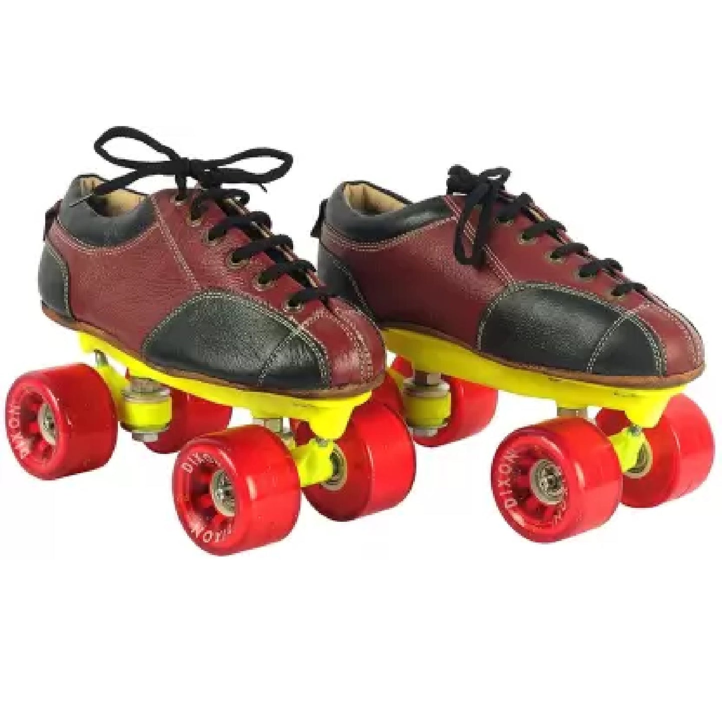 Skateboard Shoes, Roller Skate, Roller Shoes, Skate Shoes Leather With Carry Bag, Unisex Quad Roller Skates - Size 12