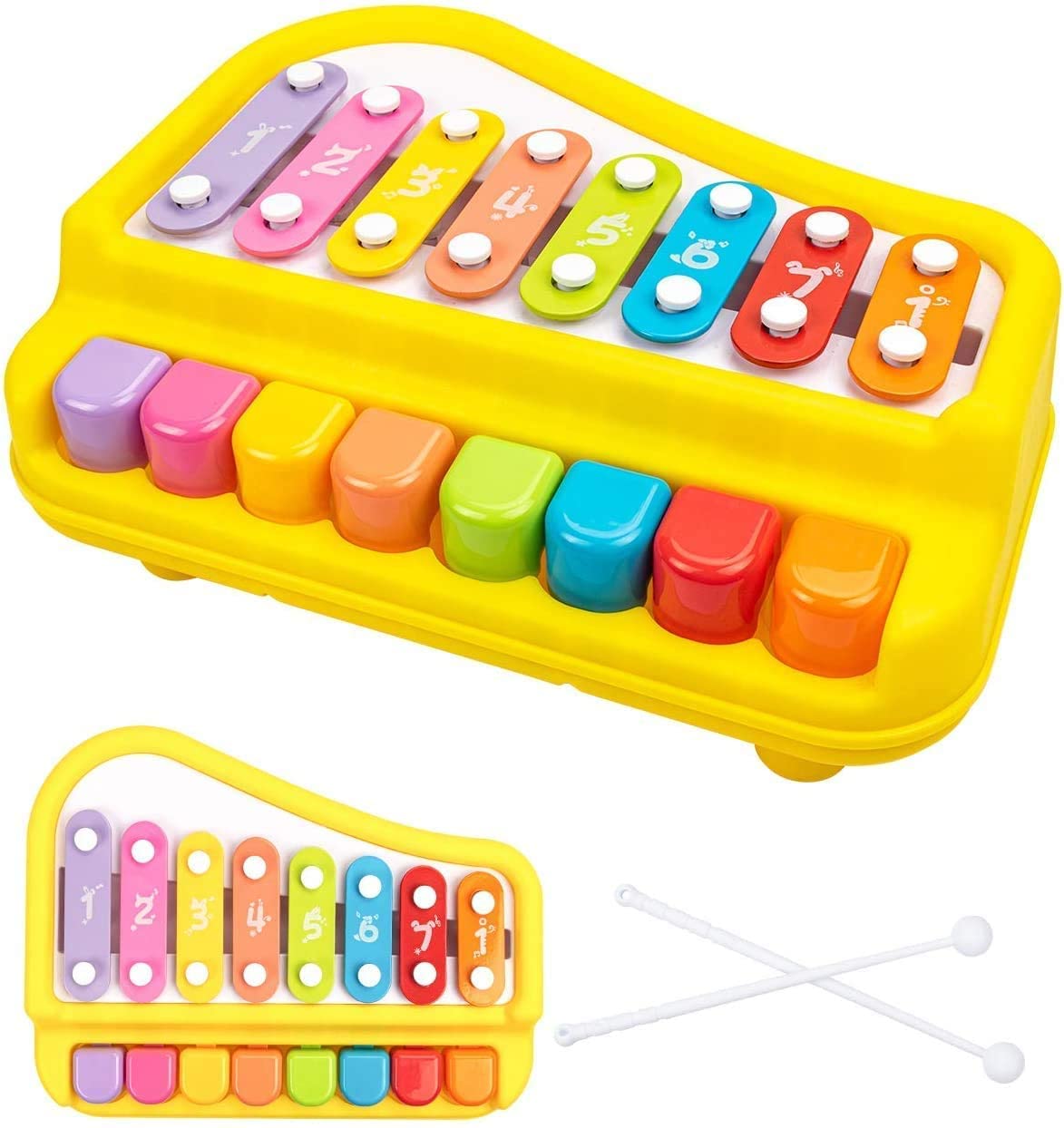 Piano Keyboard, Yamaha P45 2 in 1 Piano Xylophone For Kids, Educational Musical Instruments