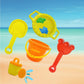 Sand Bucket Set, Sand Castle Building Set, Beach Set, Mini Beach Sand Bucket Toy Play Set