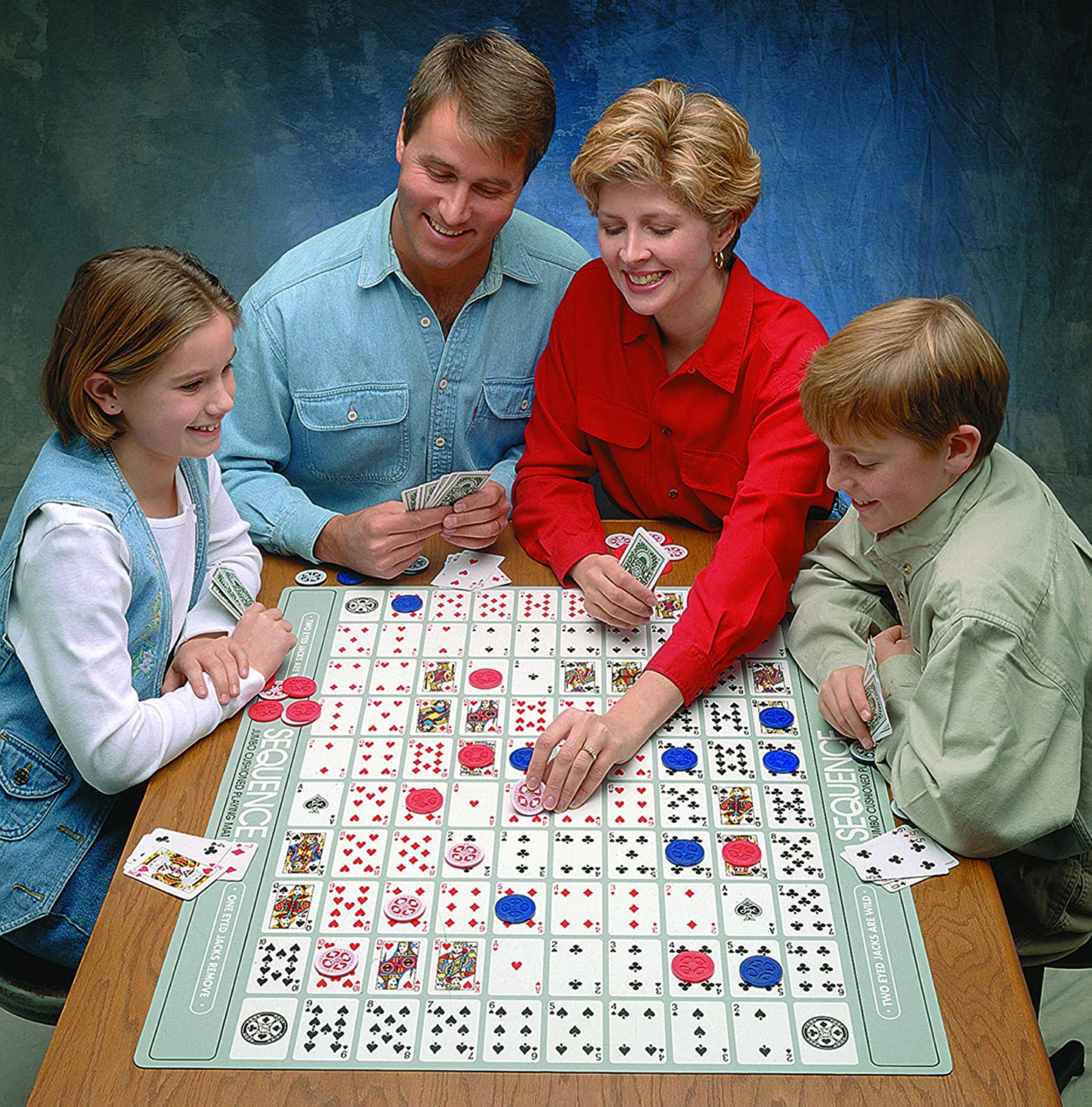 Sequence Board Game, Sequence Travel Board Card Game Educational Board
