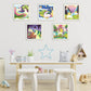 Sticker Puzzle Book, Magical Unicorn Sticker Puzzle With Set Of 5 Jigsaw Puzzles, Brain/fun Activity