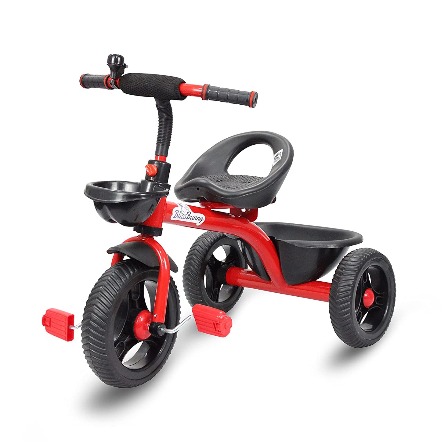 Trike Bike, Push Trike, Cycle-Super Duper Cool Tricycle For Your Toddler ( 3 to 6 Years) (Black, Red)