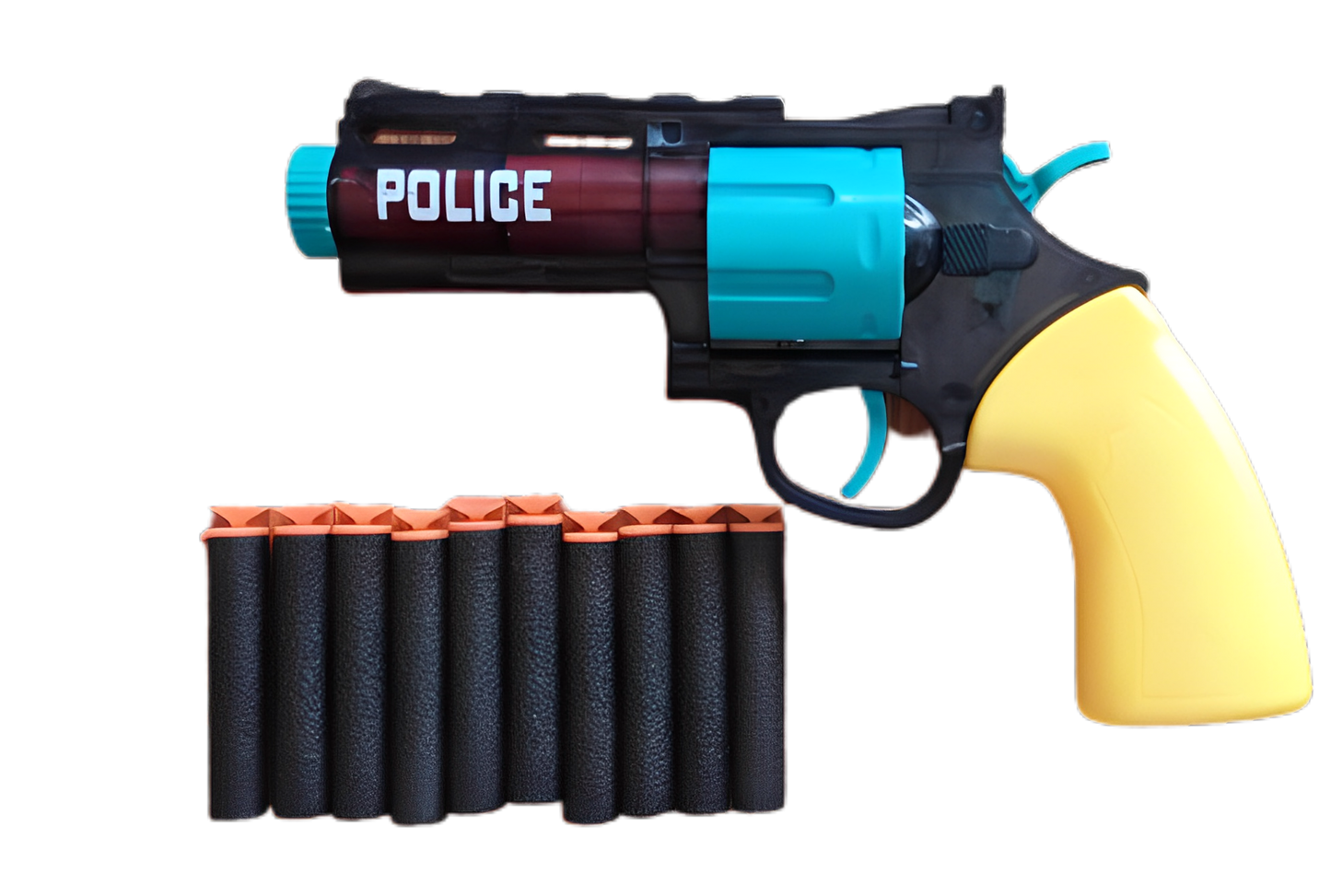 Police Officer Roleplay, Police Role Play Toy Game Set With Handcuffs, Police Badge, And 2-in-1 Soft Bullet Gun And Water Gun
