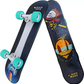 Jaspo Black Duck Fibre (26" X 6.5") Fully Assembled Skateboard (Suitable for All Age Group) - COOL BOY 26.5 inch x 6.5 inch Skateboard  (Multicolor, Pack of 1)