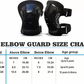 Jaspo Secure Hybrid Knee & Elbow Guards Combo for Skating, Cycling for All Age Groups - Medium Size Skating Kit