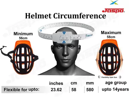 Jaspo Secure Sports Helmet Skating Helmet  (Red)