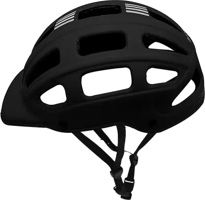 Jaspo Secure Sports Helmet Skateboarding Helmet  (Black)