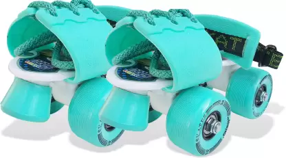 Jaspo Toddlers Baby Kids Junior Intact Adjustable Roller Skates Combo (Suitable for Age Group Up to 5 Years) Skating Kit