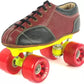 Roller Skate Shoes, Roller Shoes, Skateboard Shoes-skate Shoes Leather With Carry Bag, Unisex Quad Roller Skates - Size 3