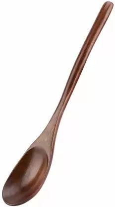 Wooden Spoon, Fork and Knife Set: Wooden Spoons For Cooking, Small Wooden Spoons, Wooden Cutlery Set  (Pack of 3)