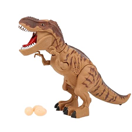 Jurassic World Toys, Clear Texture Light Sound Dinosaur Figures, for Baby and Kids ( Egg Laying Dinosaur)