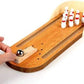 Mini Bowling, Bowling Game, Toy Set Wooden Mini Desktop Bowling Game Toy Set For Kids (pack Of 1)
