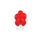 Decorative Balloons For Party, Metallic Balloons, Part Balloons - Pack Of 100 (Red)