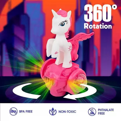 Musical Horse | Musical Pony with 5D Lights | Best Play Activity with Bump & Go Function for Kids