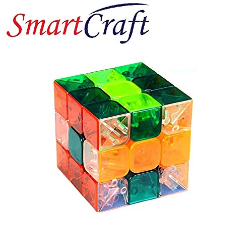 Skewb Cube, 3x3x3 Transparent Cube, Color Cube Puzzle, Mirror Cube
