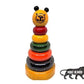 Stacking Toys For Kids, Bear Stacker, Wooden Rainbow Coloured Wooden Stacking Toy For Kids