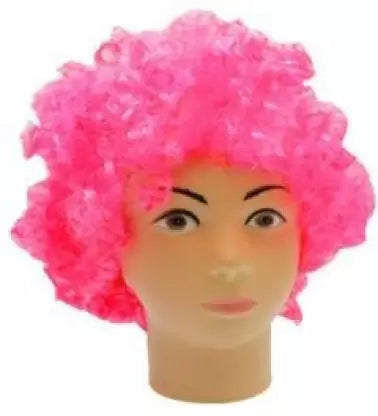Hair Toppers For Women, Pink Wig, Hair Wig Human Hair Wigs Party Wigs (Pack of 1)