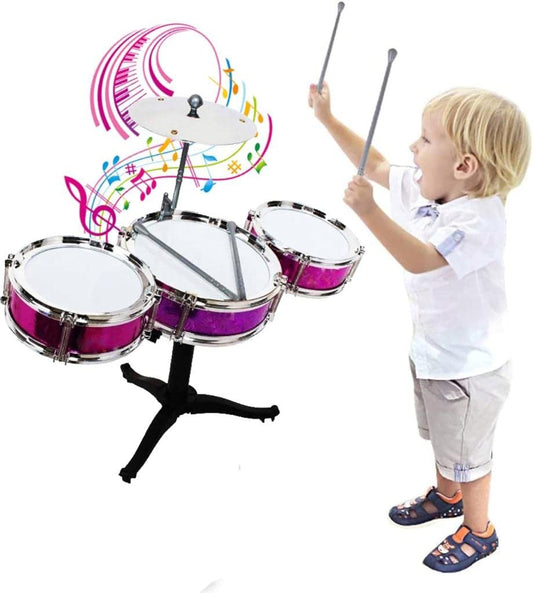 Drum Set, kids Drum Set For Kids Musical Instruments Kids Drum Set With Cymbal, Drum Sticks