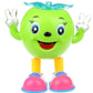 Dancing Toys for Kids, Electric Dancing Apple Robot With Led Flashing Music Kids Interactive