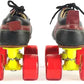 Roller Skate Shoes, Roller Shoes, Skateboard Shoes-skate Shoes Leather With Carry Bag, Unisex Quad Roller Skates - Size 3
