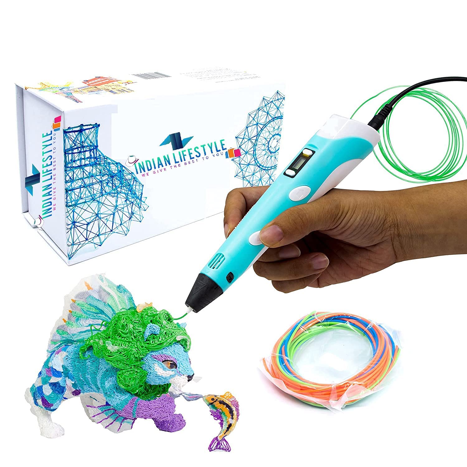 3d Pen For Kids, 3d Printing Pen, 3d Doodle Pen, Perfect Arts