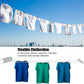 Outdoor Clothesline, Indoor Clothesline Portable Clothes Line, 4 Line Retractable Clothesline , Washing Line Rope Wall Mounted