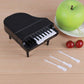 Piano Shape Forks Food Grade Salad, Vegetables, Dessert, Cake, Fruits Forks Picks for Music Lovers, Home Decor