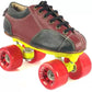 Roller Skate Shoes, Roller Shoes, Skateboard Shoes-skate Shoes Leather With Carry Bag, Unisex Quad Roller Skates - Size 3