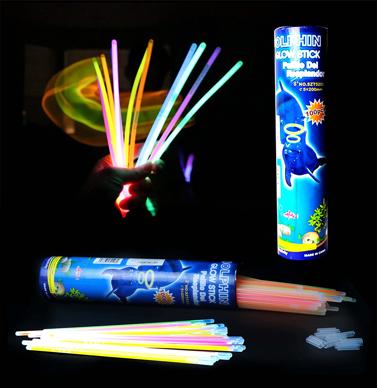 Glow sticks deals 50 pack