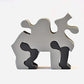 Animal Puzzle, Rhino Learning, Fun Activity for Your Kids Montessori Toys (Size: 5 x 2 x 1) Wooden Toys