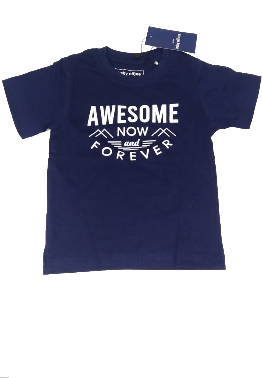 V-Neck T-Shirt, T-Shirt Design-Boys, T-shirt Crew - 8 To 9 Years Assorted T Shirt (pack of 1)