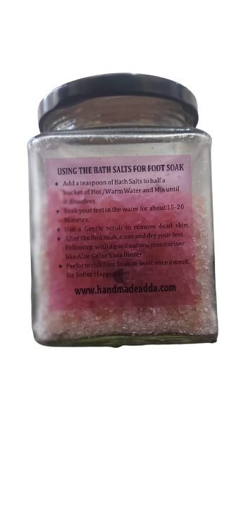 Bath Salt, Magnesium Bath Salts, Best Bath salts, Bathing With Aalt Rose Bath Salt With Epsom Salt