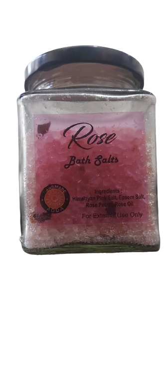 Bath Salt, Magnesium Bath Salts, Best Bath salts, Bathing With Aalt Rose Bath Salt With Epsom Salt