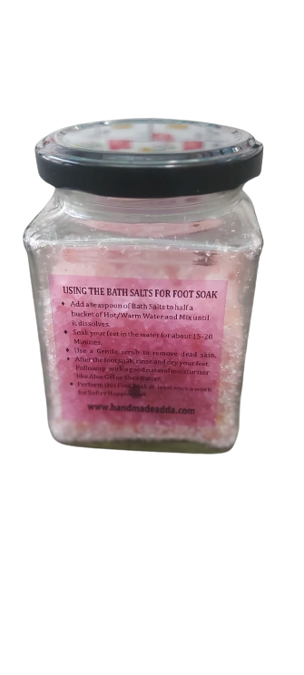 Bath Salt, Magnesium Bath Salts, Best Bath salts, Bathing With Aalt Rose Bath Salt With Epsom Salt
