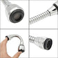 Turbo Flex 360 Degree Rotating Water-saving Flexible Water Faucet Sprayer (6 Inch)